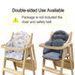 Zarpma Highchair Cushion Insert Baby High Chair Cover Pad Chair Seat Cushion Liner Mat Padding Wooden Highchair Protection Pad