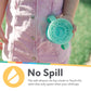 Nuby Wonder Cup - Spill-Proof Toddler Sippy Cups - (2 Pack) 7 Oz - Sip From All Sides - Leak Resistant - Easy Grip Two-Handle De
