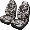 Whosucclay Chrysanthemum Print Car Seat Cover for Women Men, Universal Car Accessories Fit for Car SUV Sedan Truck, Car Interior