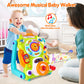 3-in-1 Baby Walker for Boy Girls Sit to Stand Toy Activity Center Drawing Board Infant Toys for 1 Year Old Birthday Gifts 9 12 1