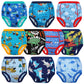 MooMoo Baby Potty Training Underwear 10 Packs Absorbent Toddler Training Pants for Boys and Girls Cotton 8T