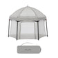 Dream On Me Onyx Playpen Set With Canopy, Baby Playpen, Portable And Lightweight, Playpen For Babies And Toddler, Grey