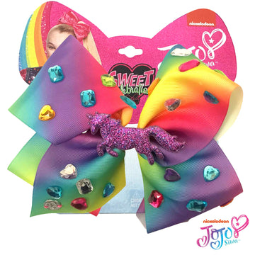 Luv Her Girls Big Bows - Sweet 16 Birthday Collection, Unicorn