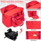 Toribio Backless Booster Car Seat Travel Bag, For Gb Pockit, Tote Bag Strollers Bags For Airplane Gate Check, Red