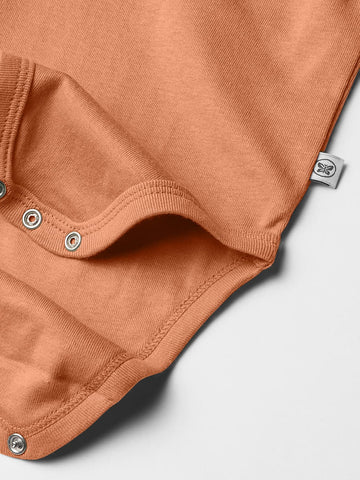 Honestbaby Unisex Baby 5-Pack Organic Cotton Long Sleeve Bodysuits Shirt, Pink Sands, 12 Months Us