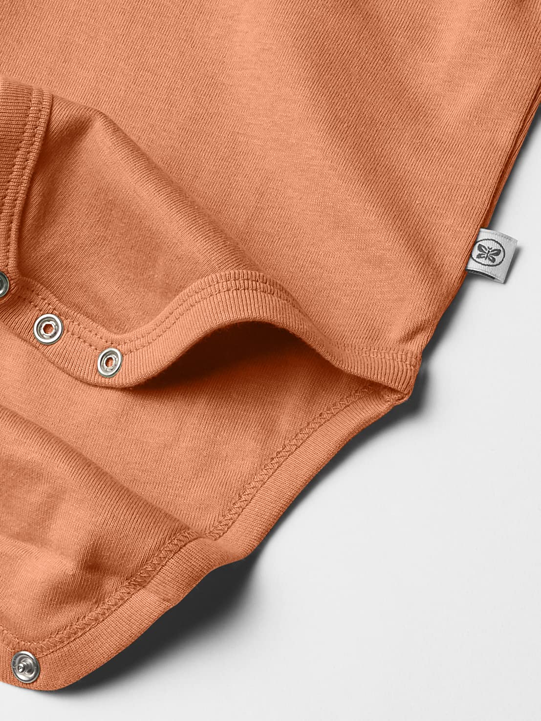 Honestbaby 5-Pack Organic Cotton Long Sleeve Bodysuits, Pink Sands, 18 Months