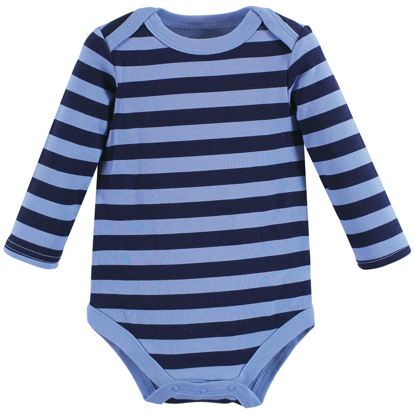 Hudson Baby Unisex Baby Cotton Long-Sleeve Bodysuits Mommys Little Boy, 6-9 Months