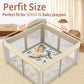 Baby Play Mat 50' X 50', Thickened Soft, Waterproof And Non-Slip Crawling Floor Pad, Machine Washable And Foldable For Floor P