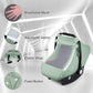 Muslin Car Seat Cover For Babies, Elstey Infant Carseat Canopy With Breathable Peep Window, Kick-Proof Baby Car Seat Covers For