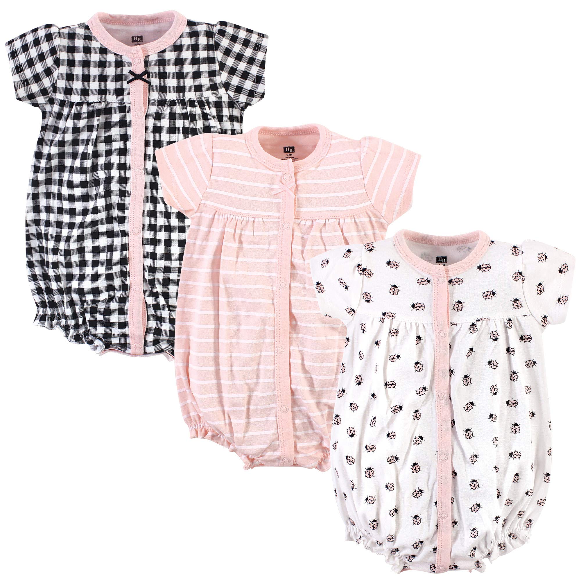 Hudson Baby Unisex Cotton Rompers, Ladybug, 18-24 Months – WBBAPB087ZR7DS7