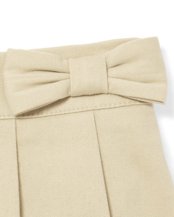 The Children'S Place Baby Girls And Toddler Girls Pleated Skort, Sandy, 4T