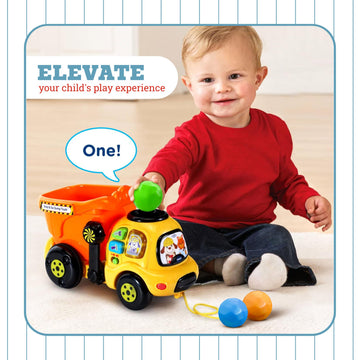 Botabee Multi-Colored Replacement Ball Set for VTech Drop & Go Dump Truck | Vibrant, Colorful Rock Balls Compatible with Vtech C