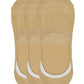 Pinkit MenS No Show Socks With Anti Slip Silicon System  Pack Of 3  Invisible/Loafer Socks