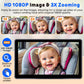 Yakry 7-Inch Baby Car Camera 1080P - Hd Touchscreen, 3X Zoom, 940Nm Night Vision, 150? Wide Angle, Easy Install For Enhanced Bab