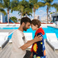 VOOVA & MOVAS Kids Hooded Towels Age 3-10, 30X50,Soft | Thick | Absorbent Cotton Beach, Bath, Pool Towel | Wrap, Oversized for