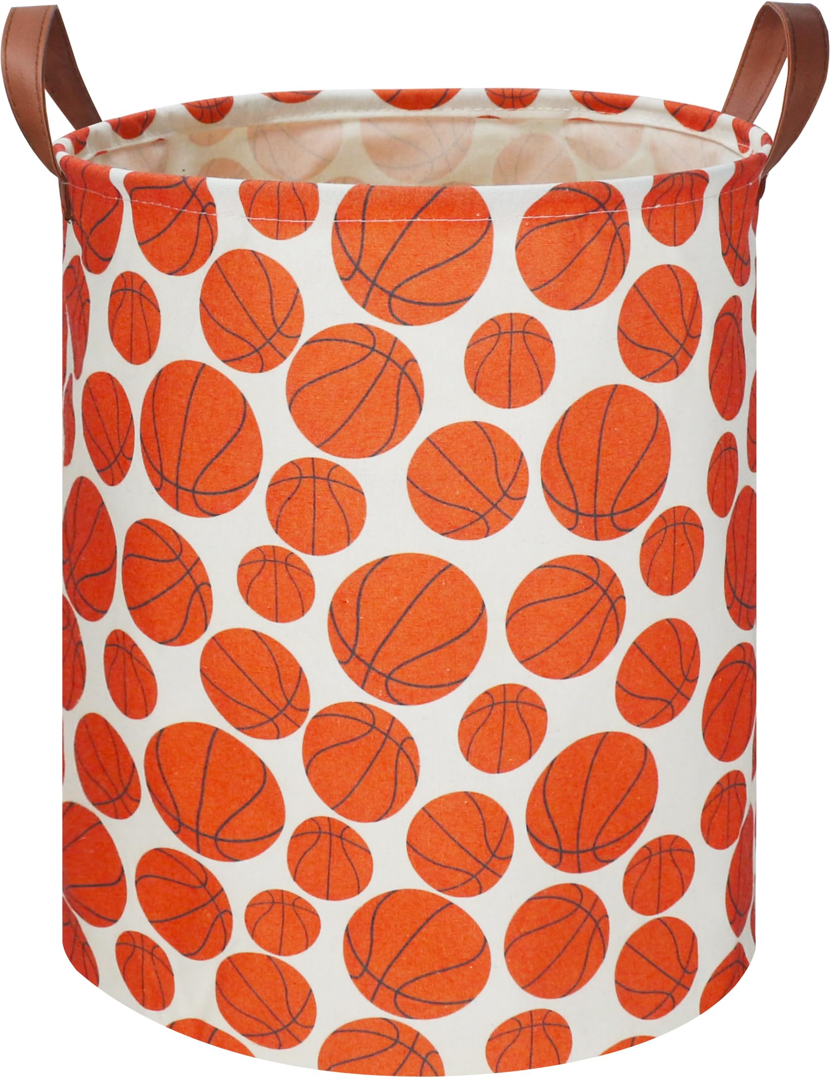 Ntaohamper Kids Laundry Hamper,Baseball Laundry Basket,Baby Boy Nursery Hamper,Waterproof Storage Bin For Bedroom,Clothes Organi