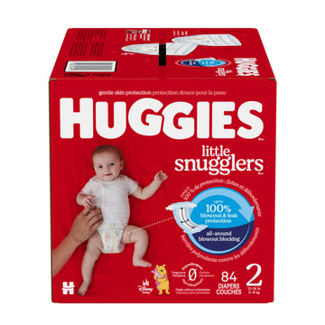 Huggies Little Snugglers Diapers, Size 2