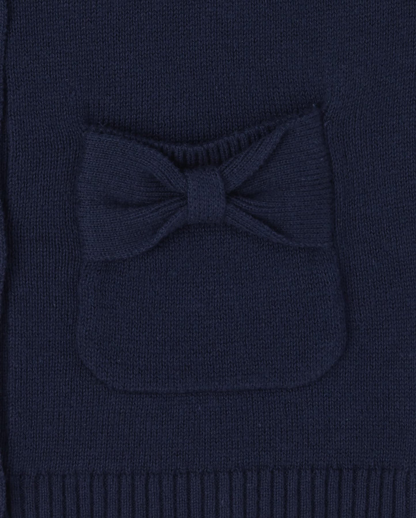 The Children'S Place Baby Toddler Girls Bow Pocket Cardigan, Tidal, 3T