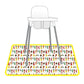 Bapronbaby Eric Carle Food Parade Splash Mat - Waterproof Catch-All For Under High Chairs, Floors, Tables, Playtime Or Arts & Cr