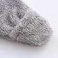 Baby Boy'S Polar Fleece Clothing Set Adorable Romper Jumpsuits For 6-9 Months Kids Gray Fluffy Jumpsuit