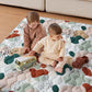 Blissful Diary Baby Play Mats For Floor, 59X59 Inch Thicker Foam Playmats For Babies And Toddlers, Soft Cushioning Baby Playpen