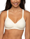 Vanity Fair Womens Body Caress Full Coverage Wirefree Bra 72335, Ivory, 38Dd