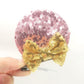 2 Pairs Sequin Ears Hair Clips, Mouse Ear Bows For Kids, Girls And Women - Glitter Princess Accessories For Birthday, Christmas