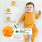 Hapiu Rayon From Bamboo Baby Footed Pajamas, 2 Way Zipper Ykk, Footie For Baby Boy Girls, Newborn-24 Months, 2-Pack, Halloween &