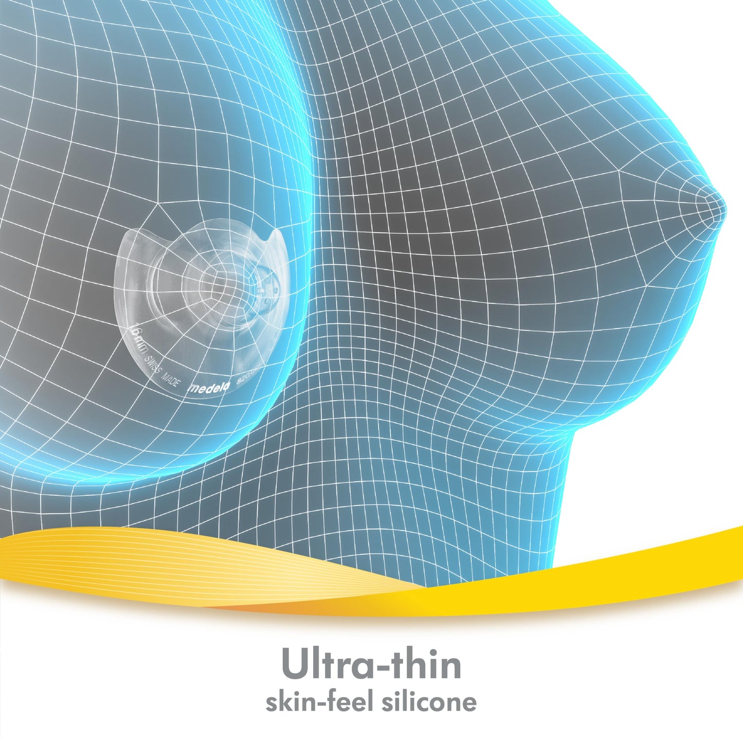 Medela Contact Nipple Shields - Bpa Free, Made From Ultra-Thin Soft Silicone, Includes 2 Shields And Case, 20 Mm, Medium