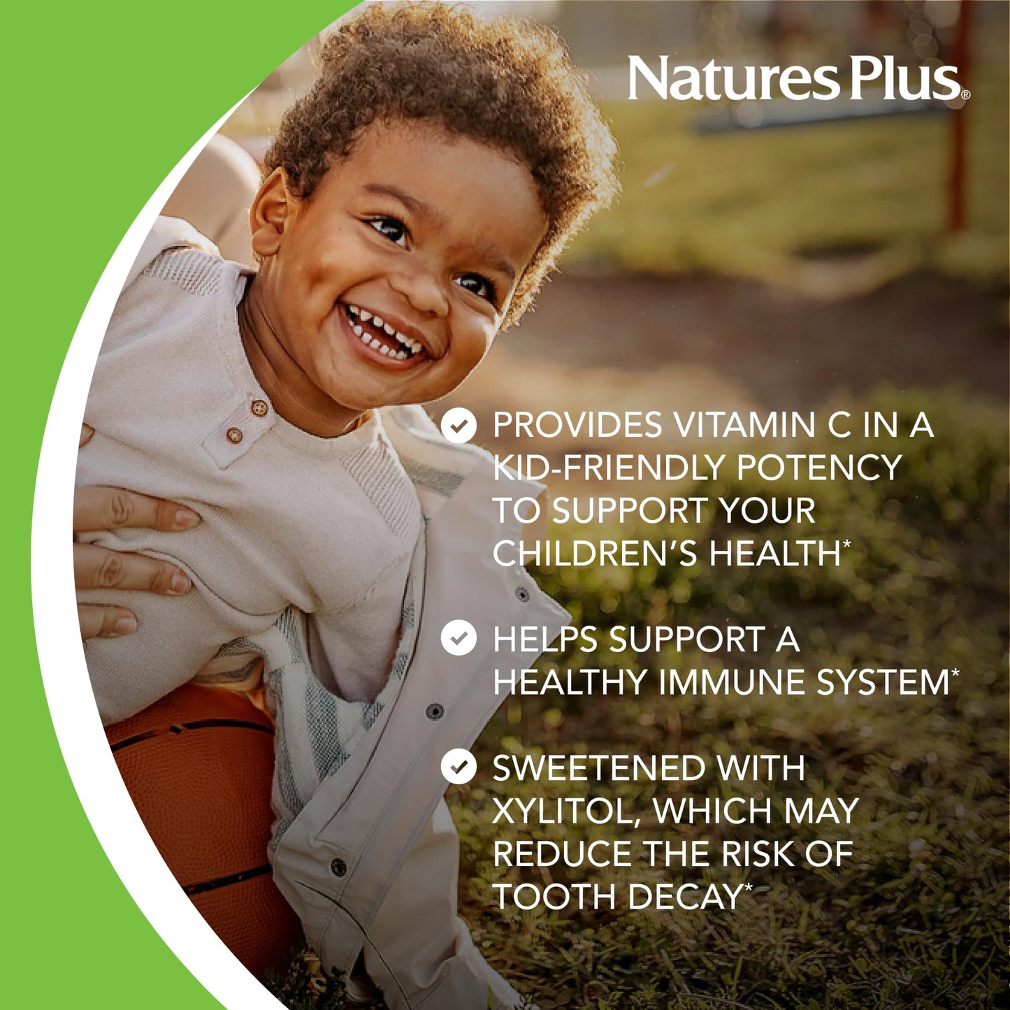 Natures Plus Animal Parade Gold Children'S Multivitamin - Orange Flavor - 120 Chewable Tablets, Pack Of 2 - Gluten Free - 120 To