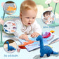 Richgv Baby Books Toys 6-12 Months, 2 Packs Interactive 3D Baby Cloth Books, Newborn Toys Gifts, Touch and Feel Crinkle Books, M