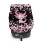 NDISTIN Axolotl Baby Car Seat Sunshade Cover Pink Cherry Blossom Infant Auto Seats Heat Protector Blocks Out Heat and Sun Interi