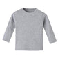 Enfants Ch?Is Baby Boy Girl Shirts Long Sleeve Tee 18 Months Grey
