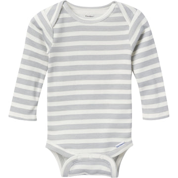 Gerber Unisex Baby Multi-Pack Onesies Bodysuits (Short And Long Sleeve), Polar Bear, 3-6 Months