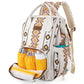 Montana West Wrangler Callie Diaper Bag Backpack With Stroller Straps Multifunction Baby Travel Bag Wg2204-9110Tn