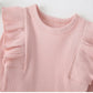 Fullfamous Infant Baby Girl Clothes Outfits,Fall Winter Romper Christmas Clothing Set 6-9 Months Pink