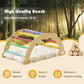 Infans 4 In 1 Arch Climbing Toys For Toddlers, Montessori Wooden Arch Climber Ladder Structure And Rocker With Cushion Pad, Wald