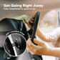 Large Shatterproof Baby Car Mirror - Safety Baby Car Seat Mirror - Baby Car Mirror For Back Seat Rear Facing Infant - Carseat Mi