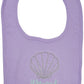 Hudson Baby Unisex Baby Cotton Bibs, Mermaid, One Size