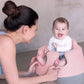 Bumbo Infant Floor Seat Baby Sit Up Chair, Baby Sitting Support For 3-12 Months With 3 Point Adjustable Safety Strap Harness & R