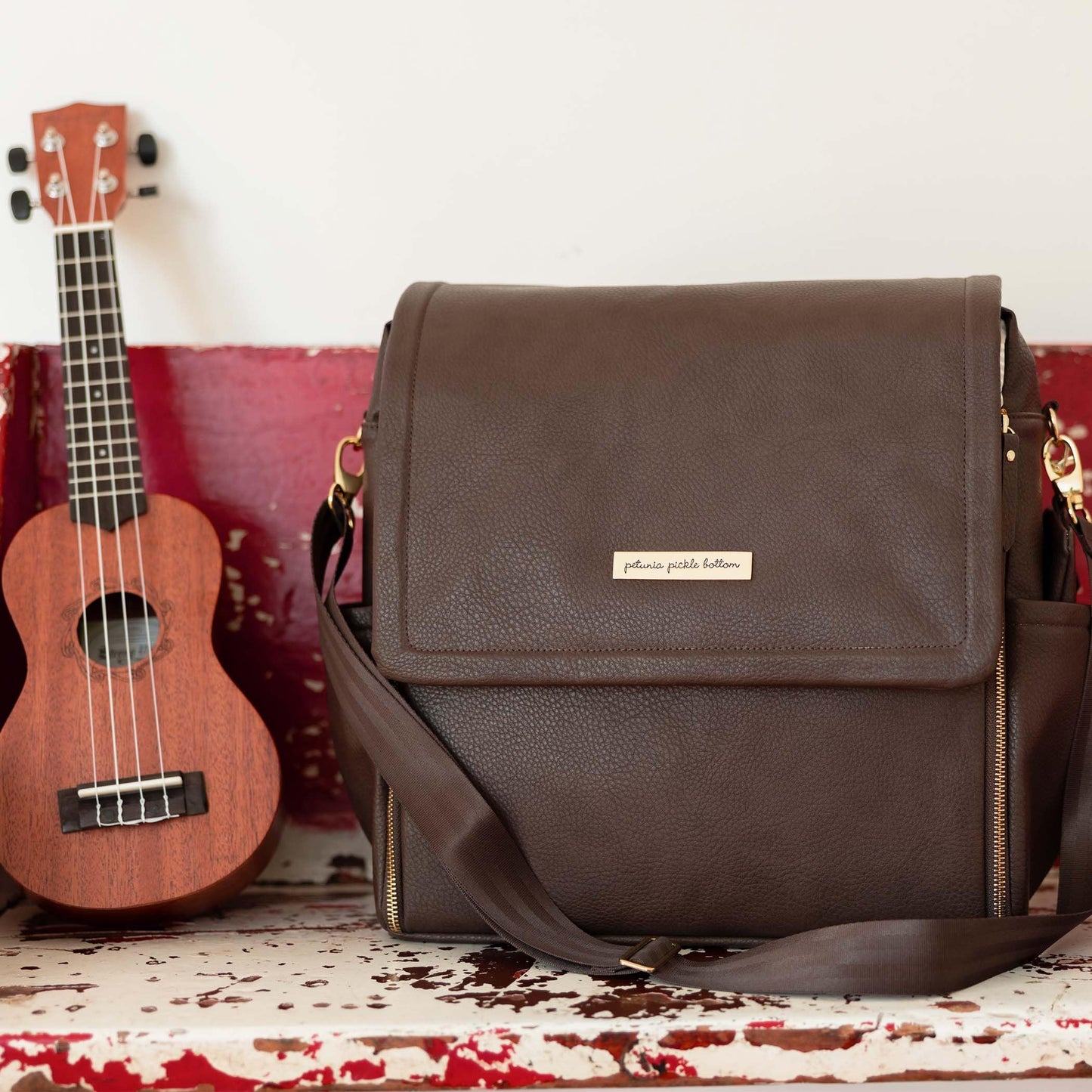 Petunia Pickle Bottom Boxy Backpack, Diaper Bag, Stylish Baby Bag, Spacious Backpack, On-The-Go Moms, Saddle