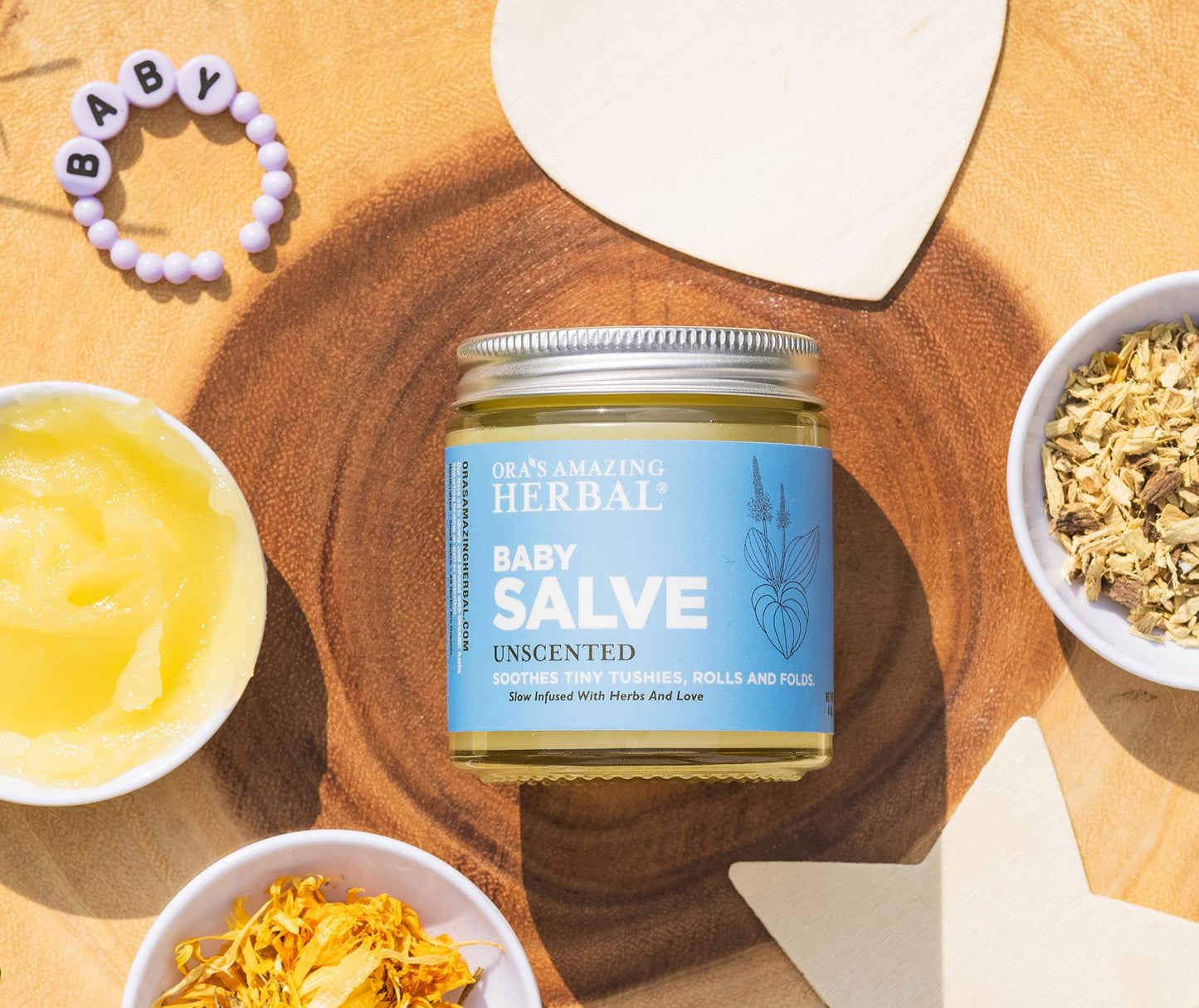 Baby Salve, Diaper Rash & Baby Eczema Cream, Balm For Babies And Toddlers, Diaper Balm Baby Butt Cream, Drool Rash Ointment, Bab