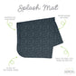 Bapronbaby Willow Splash Mat - Waterproof Catch-All For Under High Chairs, Floors, Tables, Playtime Or Arts & Crafts - Machine W