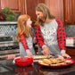 Iffei Matching Family Pajamas Sets Christmas Pj 'S With Letter And Plaid Printed Long Sleeve Tee And Bottom Loungewear 3-6M Grey