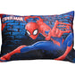 Kuber Industries Marvel Spiderman Print KidS Pillow|Polyester Super Soft Kids Pillow For Sleeping & Travel,12 X 18 Inch,(Navy B