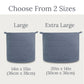 Natemia Rope Storage Basket- Nursery Bin And Toy Organizer (15   X15   X14   ), Laundry Basket, Basket For Towels, Pillows And B