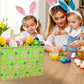 Boohit Large Football Easter Baskets For Kids Personalized Baby Easter Basket Blueteen Boy Spring Decor (Rugby Bunny)