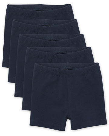 The Children'S Place Baby Girls And Toddler Cartwheel Shorts, Tidal 5 Pack, 2T Us