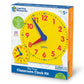 Learning Resources Classroom Clock Kit -25 Pieces, Ages 5+ Clock for Kids, Learning to Tell Time, Clocks for Teaching Time, Teac