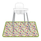 Bapronbaby Market Fresh Produce Splash Mat - Waterproof Catch-All For Under High Chairs, Floors, Tables, Playtime Or Arts & Craf